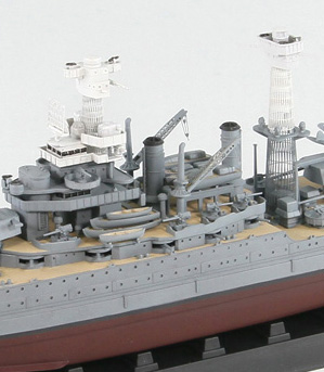 W187 1/700 米・戦艦 BB-44 カリフォルニア1941（F・E付）【W187