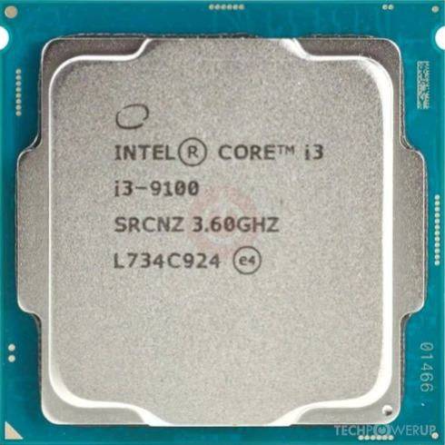 Intel Core i3-9100 Specs | TechPowerUp CPU Database