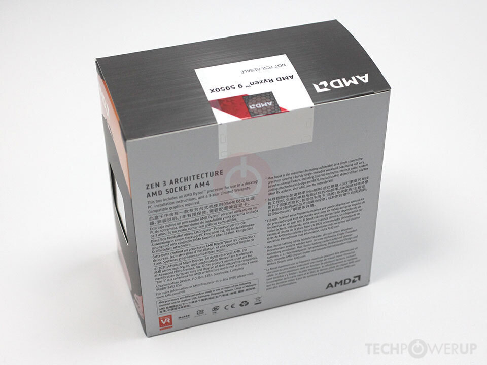 AMD Ryzen 9 5950X Specs | TechPowerUp CPU Database