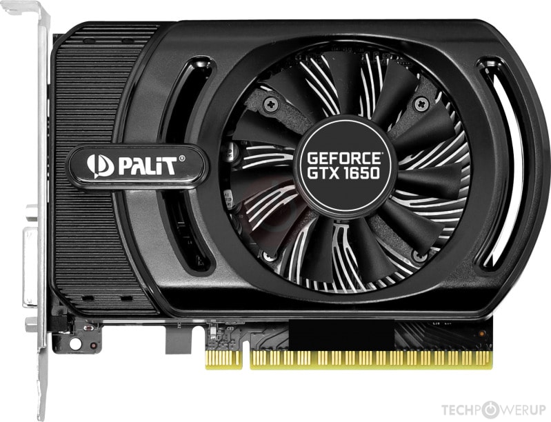 Palit GTX 1650 StormX Specs | TechPowerUp GPU Database