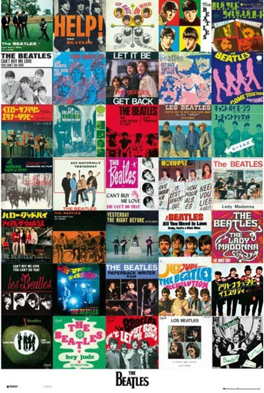 トライエックス / ビートルズ/アルバムコレクション ポスター GPE-4513