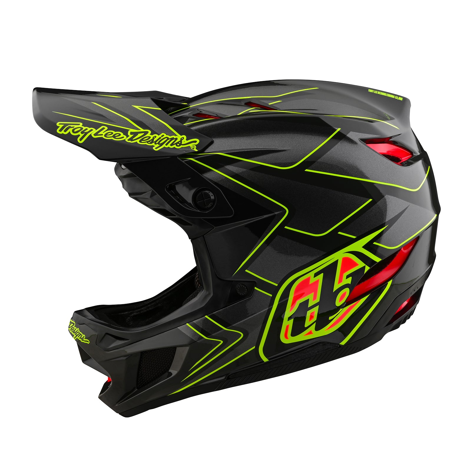 D4 Composite Helmet Ghostwing Gray – Troy Lee Designs