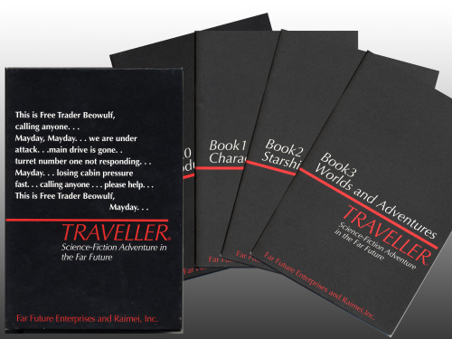 TRAVELLER : トラベラー 基本ルール ボックス セット (Book 0～3)