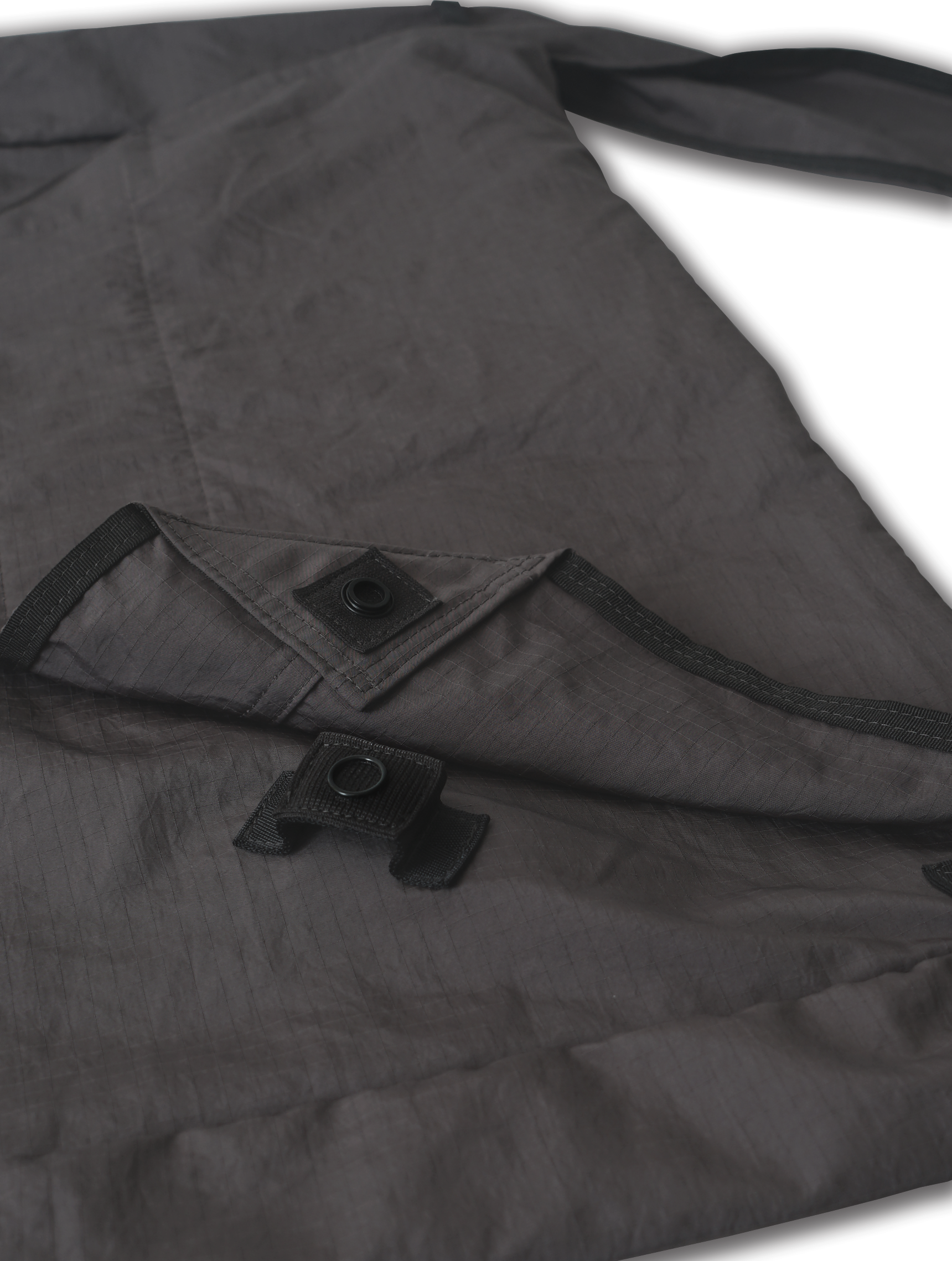 WELDON Series | Packable Newspaper Delivery Bag | Charcoal Gray