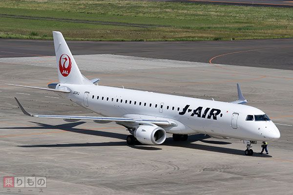 JALの最新リージョナルジェットE190、仙台に就航 民営化を応援 | 乗り