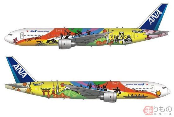 ANA「HELLO 2020 JET」就航日決定！ 「東京オリンピック」に向けた特別