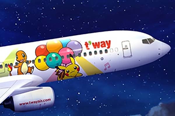 韓国の航空会社が「ポケモン特別塗装機」運航開始 日本への飛来は未定