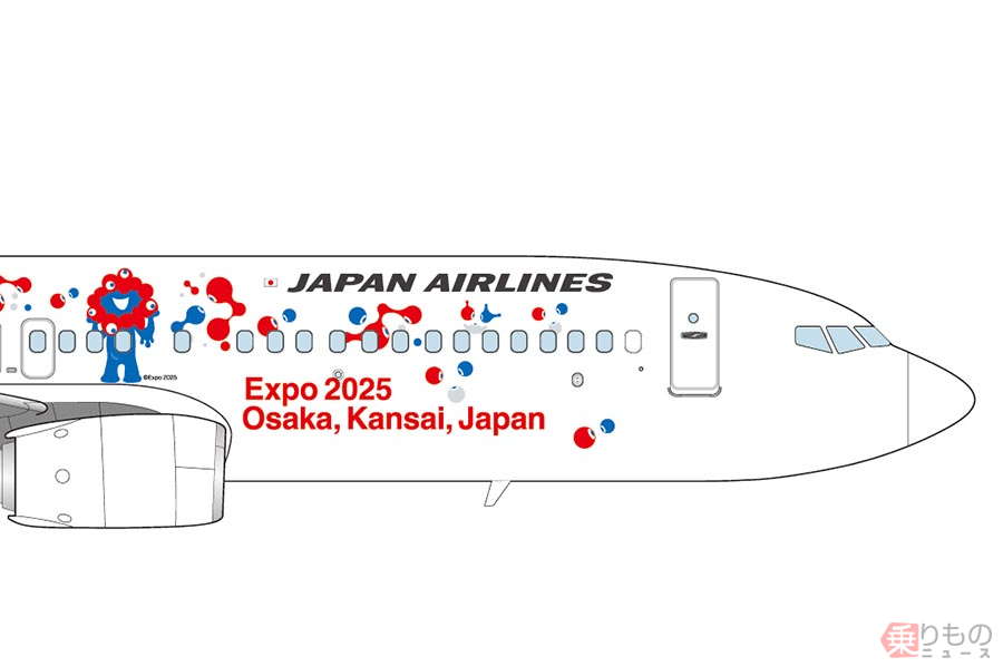 なんかすごい飛行機きた…」 JALからまさかの「ガンダム特別塗装機