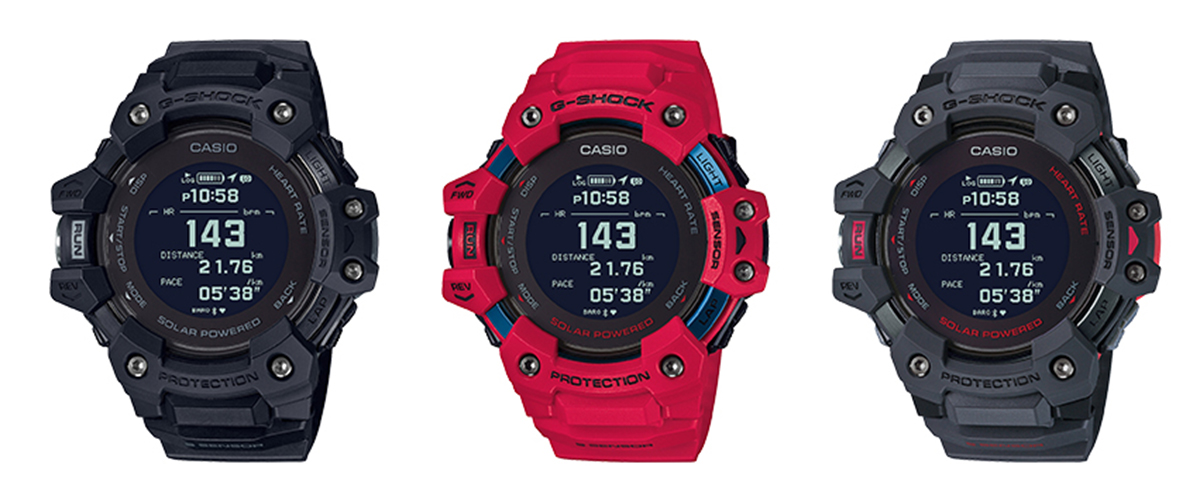 CASIO】心拍計とGPS機能を搭載した“G-SHOCK”「GBD-H1000」が登場