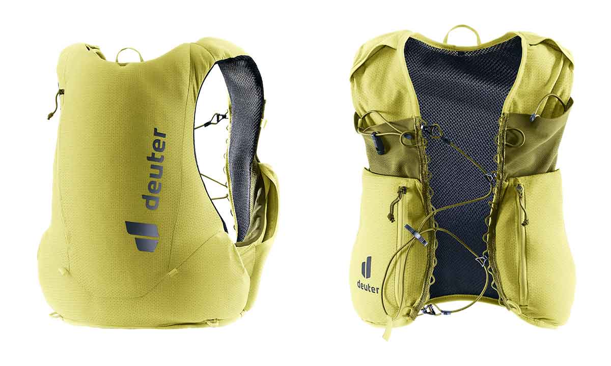 deuter】トレイルランニング向けの本格ベスト型バックパック ｢TRAICK