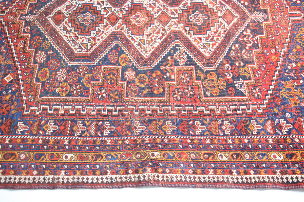 Antique Shirazi Qashqai Carpet – Karavan Treasures from Turkey