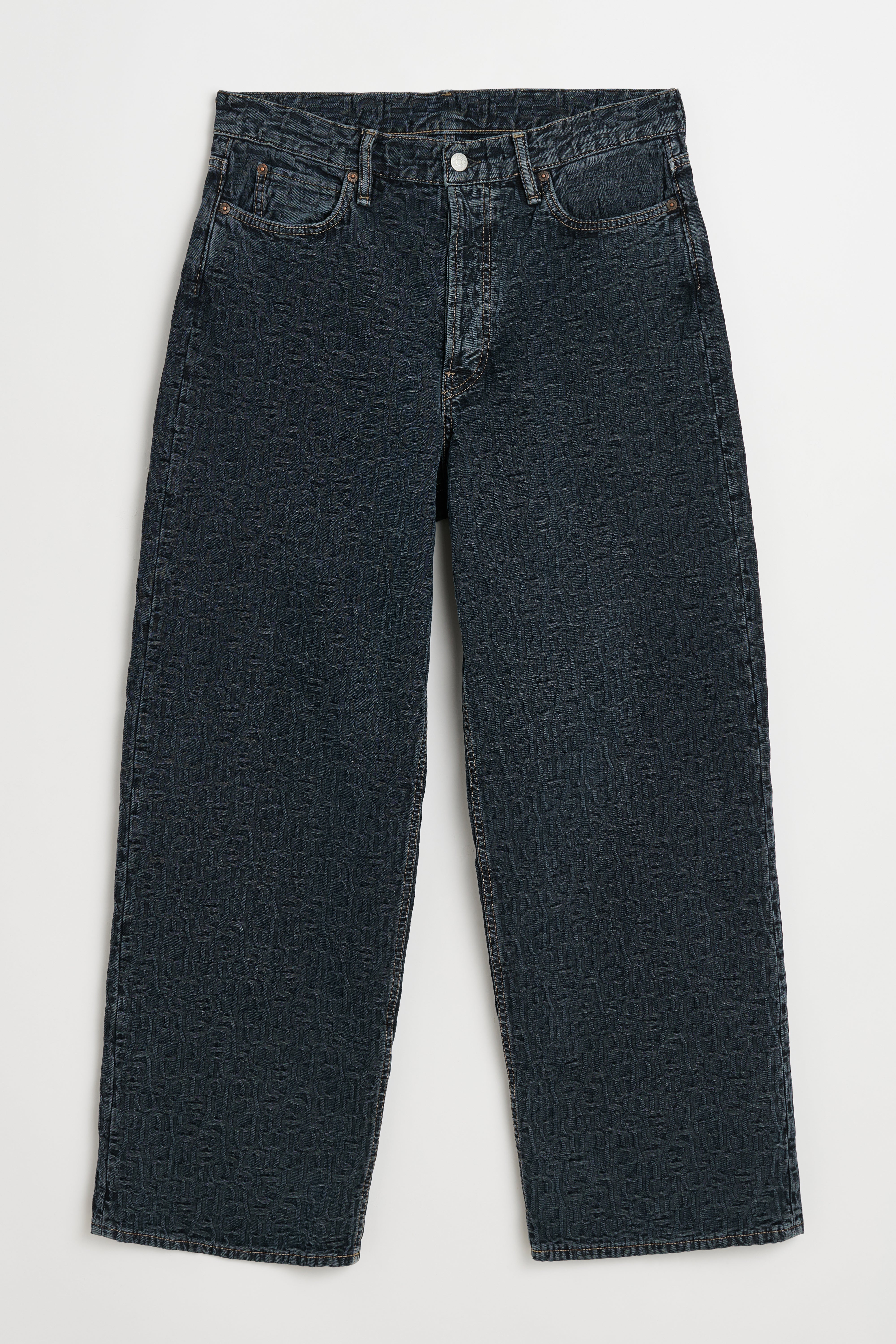 Acne Studios 1981M FN Monogram Blue / Black – Très Bien