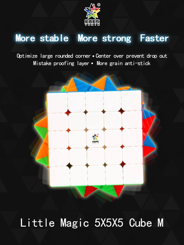 triboxストア / YuXin Little Magic 5x5x5 M Stickerless