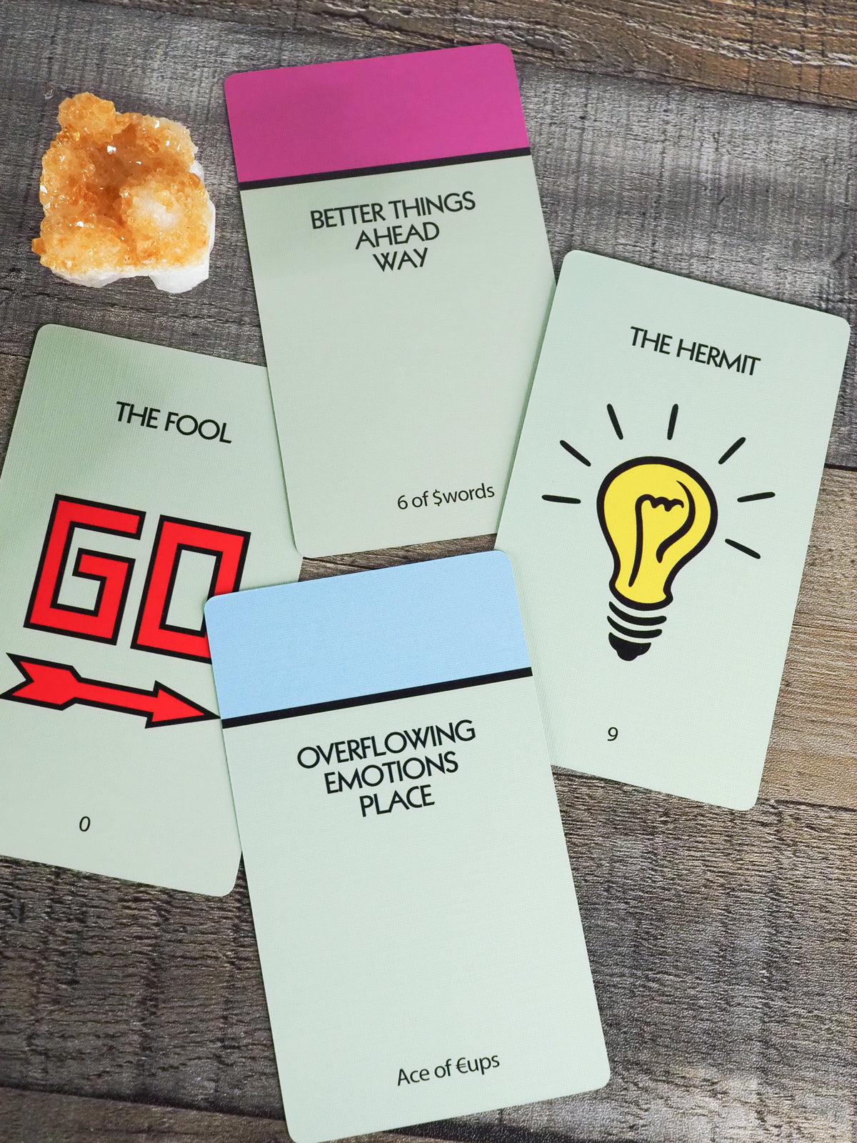 希少・絶版】Life Is Like A Board Game Tarot Life is Like a Board