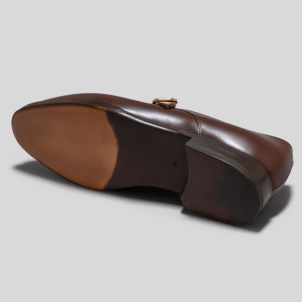 F.lli Giacometti / Single Monk Strap Shoes (Vocalou) | twelve