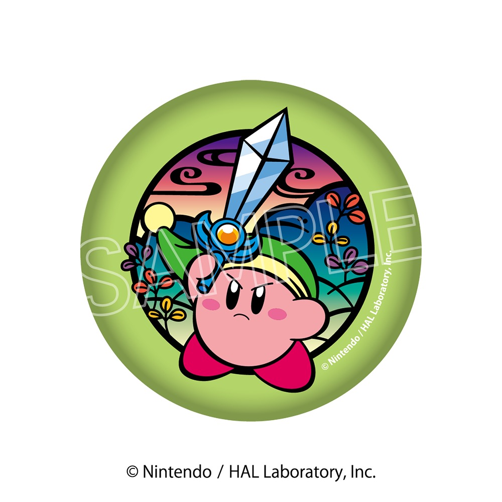 星のカービィ 切り絵シリーズ 和紙風缶バッジ - 株式会社ツインクル