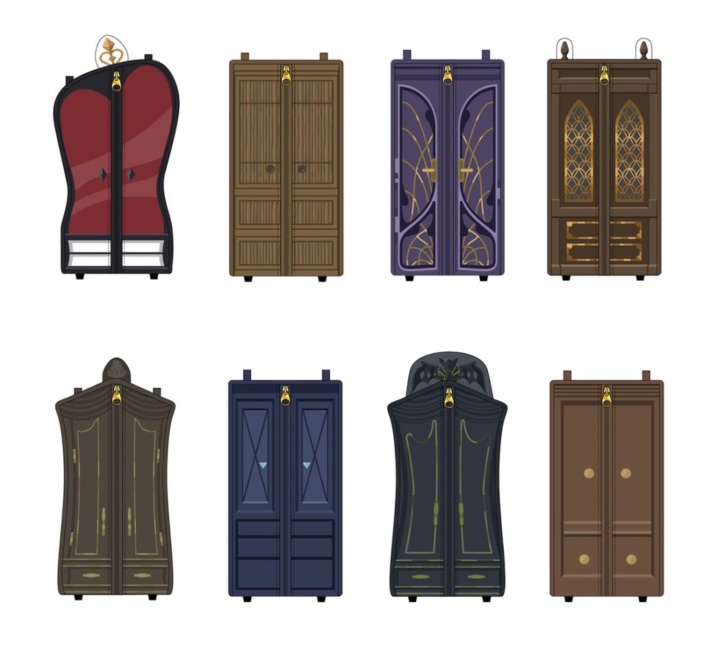 クローゼット風ポーチ | ツイステグッズ情報データベース