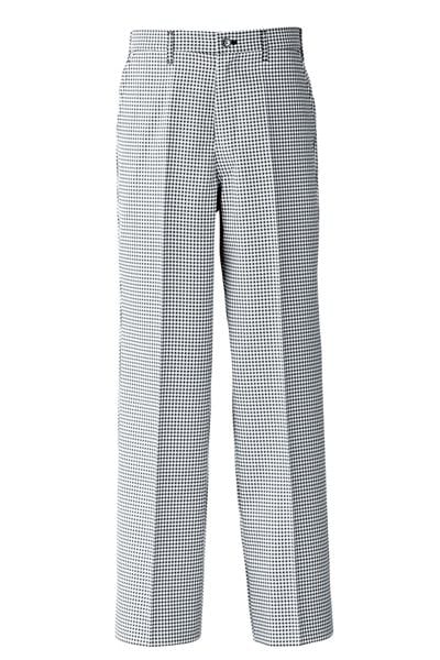 スラックス（ギンガムチェック柄・吸水速乾・形態安定・男性用