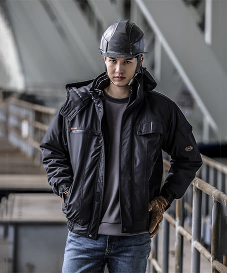 AZITO アジト】全4色・本格防風防寒ブルゾン（男女兼用） AZ-8561