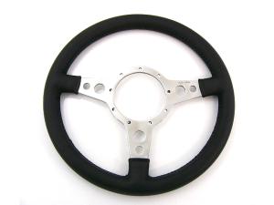 タートルトレーディング / モトリタレザーステアリング ブラック 13