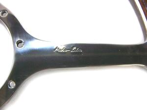 タートルトレーディング / モトリタ 4スポーク ウッドステアリング14