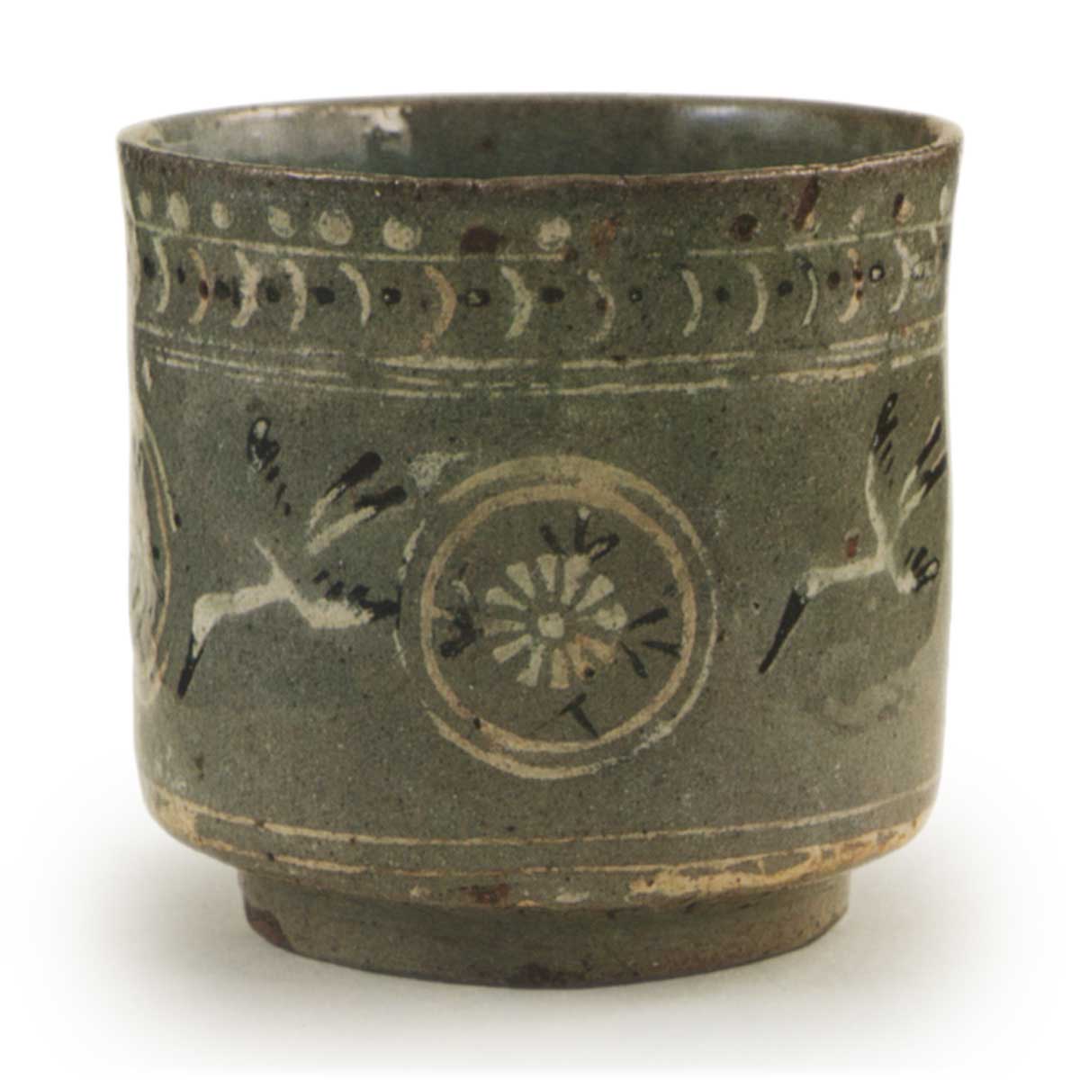 雲鶴筒茶碗 銘 疋田筒 一名 大文字屋筒 | 鶴田 純久の章 お話