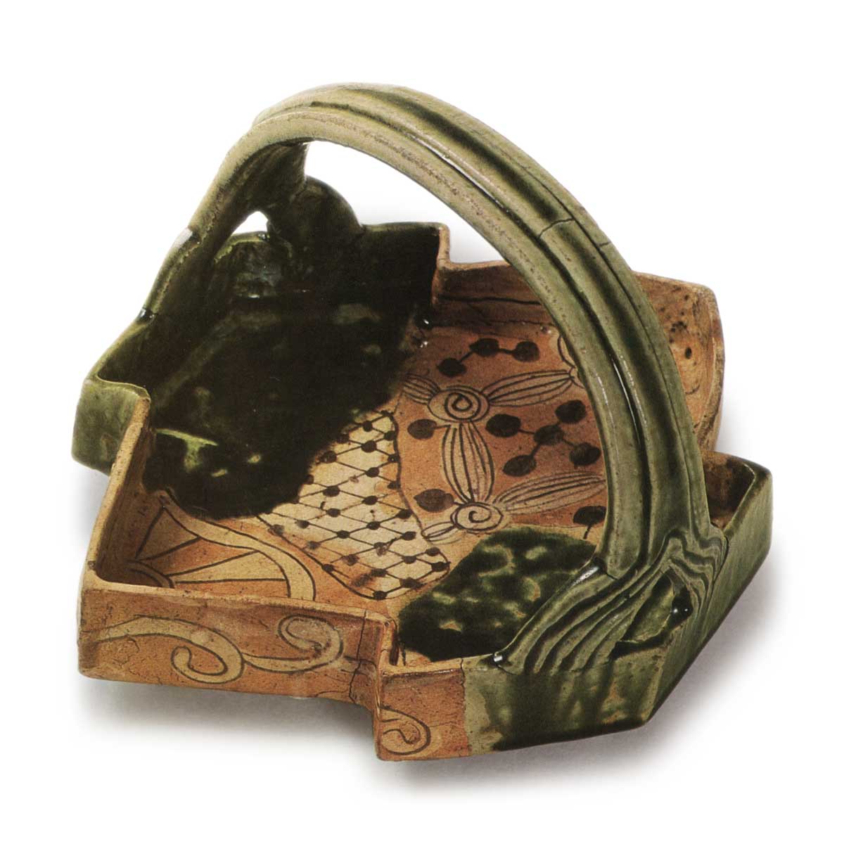 織部 松皮菱形 手鉢 | 鶴田 純久の章 お話