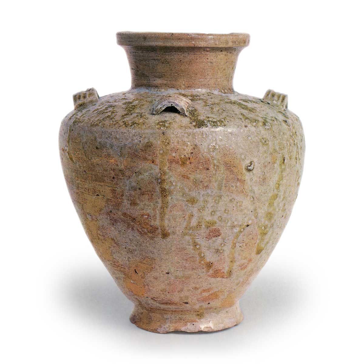 瀬戸 灰釉四耳壺 | 鶴田 純久の章 お話