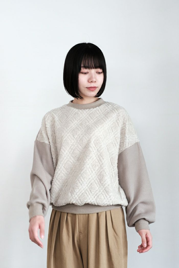 marble SUD マーブルシュッド 楊柳 ギャザーハカマパンツ(25SS) | T.T.