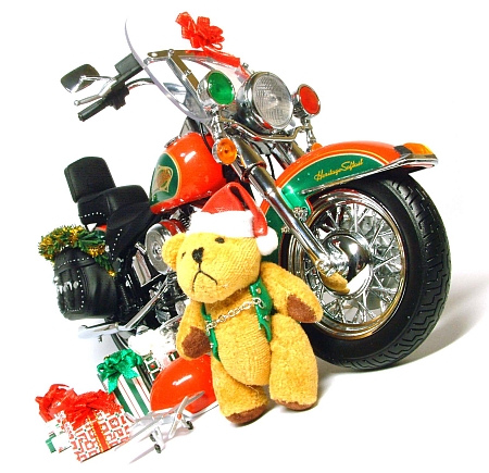 The Harley-Davidson Limited Edition Christmas 2003 Mortorcycle