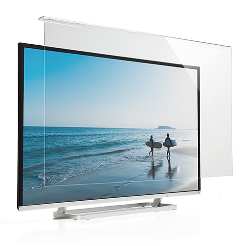 液晶テレビ保護パネル 60インチ対応 アクリル製 グレア 200-CRT019/YK