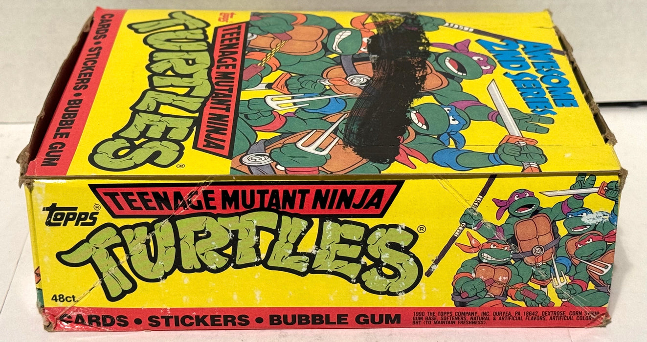 Teenage Mutant Ninja Turtles Cartoon 2nd Series Vintage Card Box