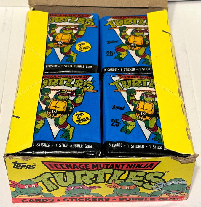 Teenage Mutant Ninja Turtles Cartoon 2nd Series Vintage Card Box