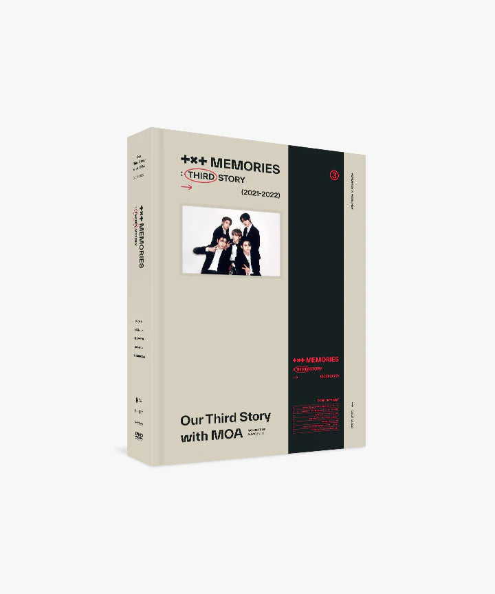 TXT MEMORIES : THIRD STORY DVD / Digital Code (with Weverse Gift