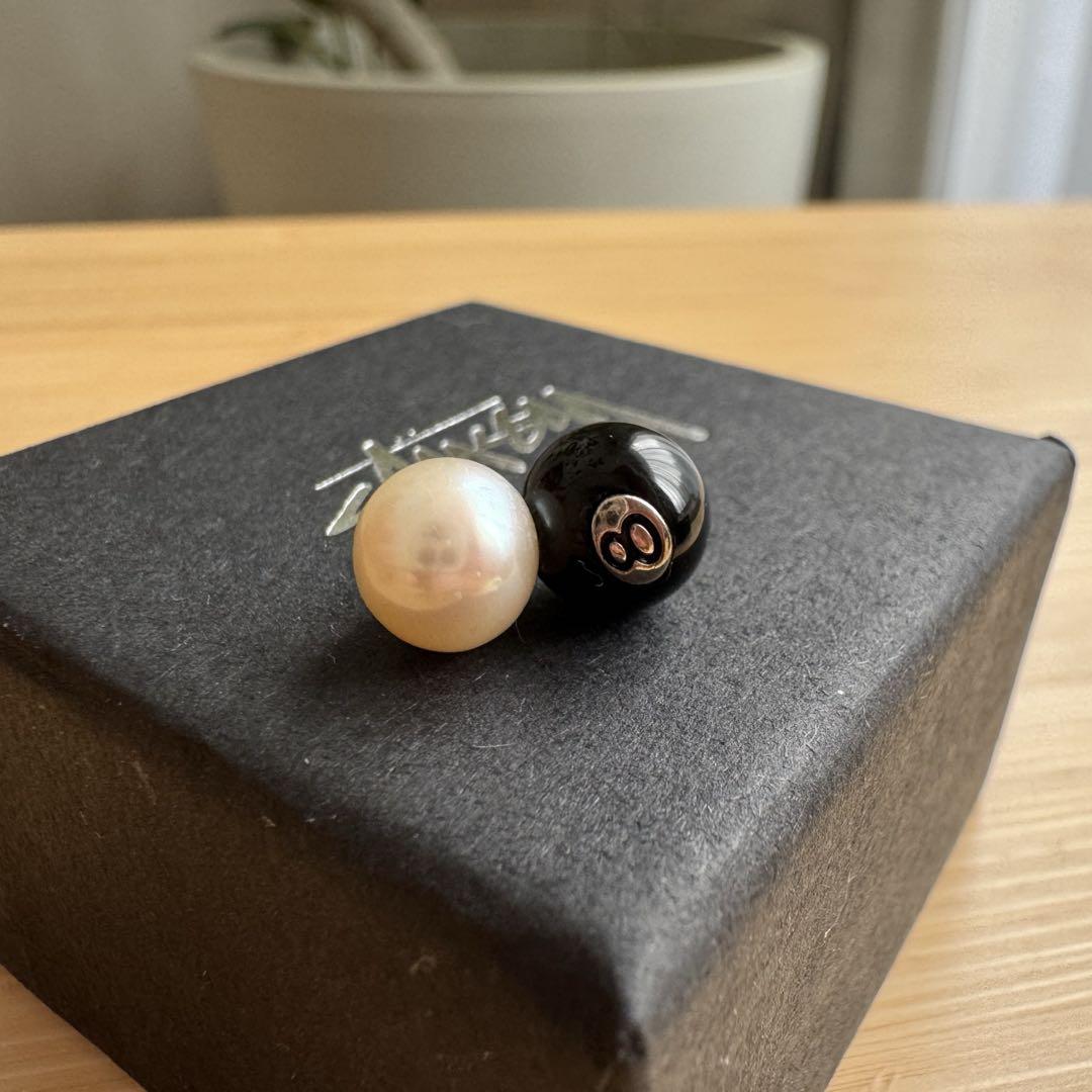 Stussy Spring 24 Jewelry 8 Ball Earring Stussy 0 Spring Stüssy