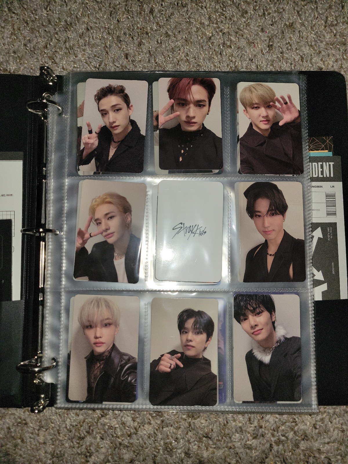 Stray kids oddinary ot8 photocard set (plz | Mercari