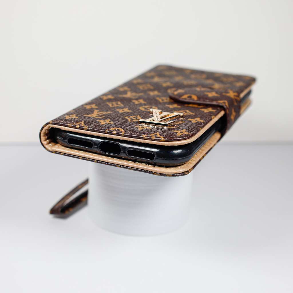Louis Vuitton Wallet Case for iPhone X-16 Series | uCaseSpot