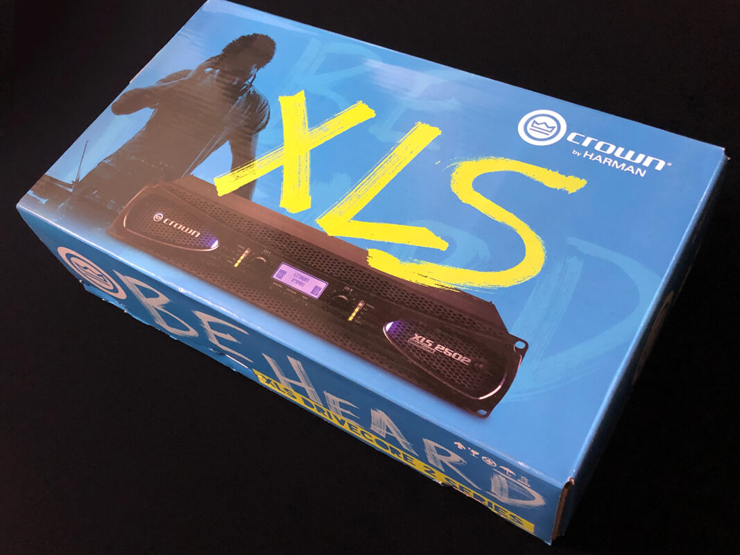 映画音響用パワーアンプにCROWN XLS1002を導入してみた（アンボックス