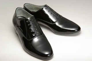 紐ブラックエナメルシューズ・黒いエナメルシューズ【、通販、販売