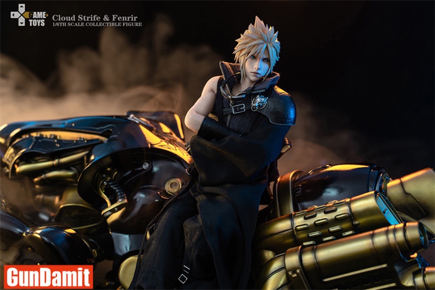GameToys 1/6 GT-006C Final Fantasy VII Cloud Strife & Fenrir