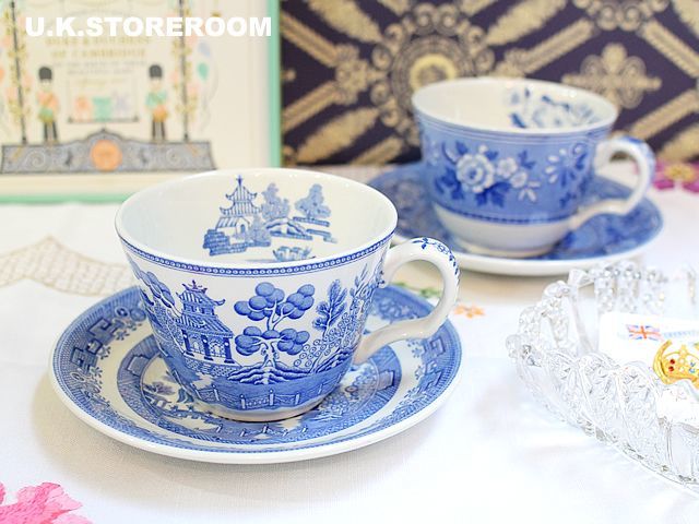 UKストアルームSPO082 Spode スポード ブルールームコレクション