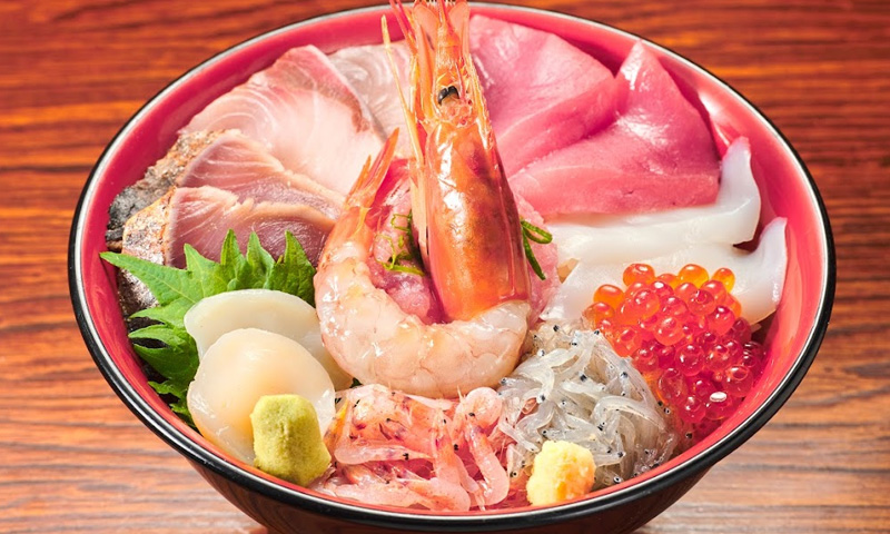 静岡沼津港の鮮魚料理！ 魚河岸丸天