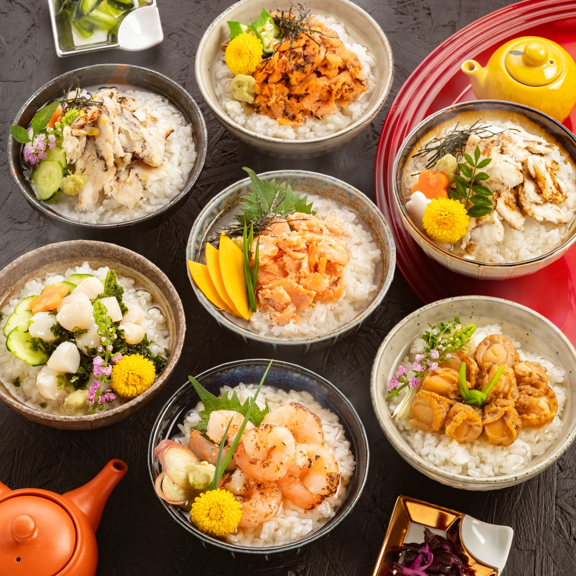 人気の和風魚惣菜シリーズ | 【魚ゑびす匠】 煮帆立 だし茶漬け | 冷凍