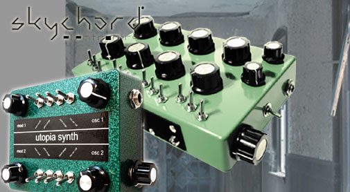 skychord electronics ノイズ＆ドローン・シンセサイザー入荷してい