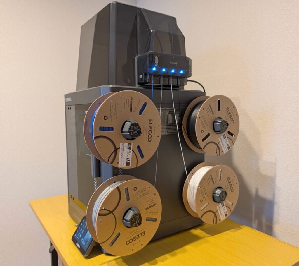 ELEGOO Centauri Carbon 2 Combo 実機レビュー：同社初のマルチカラー