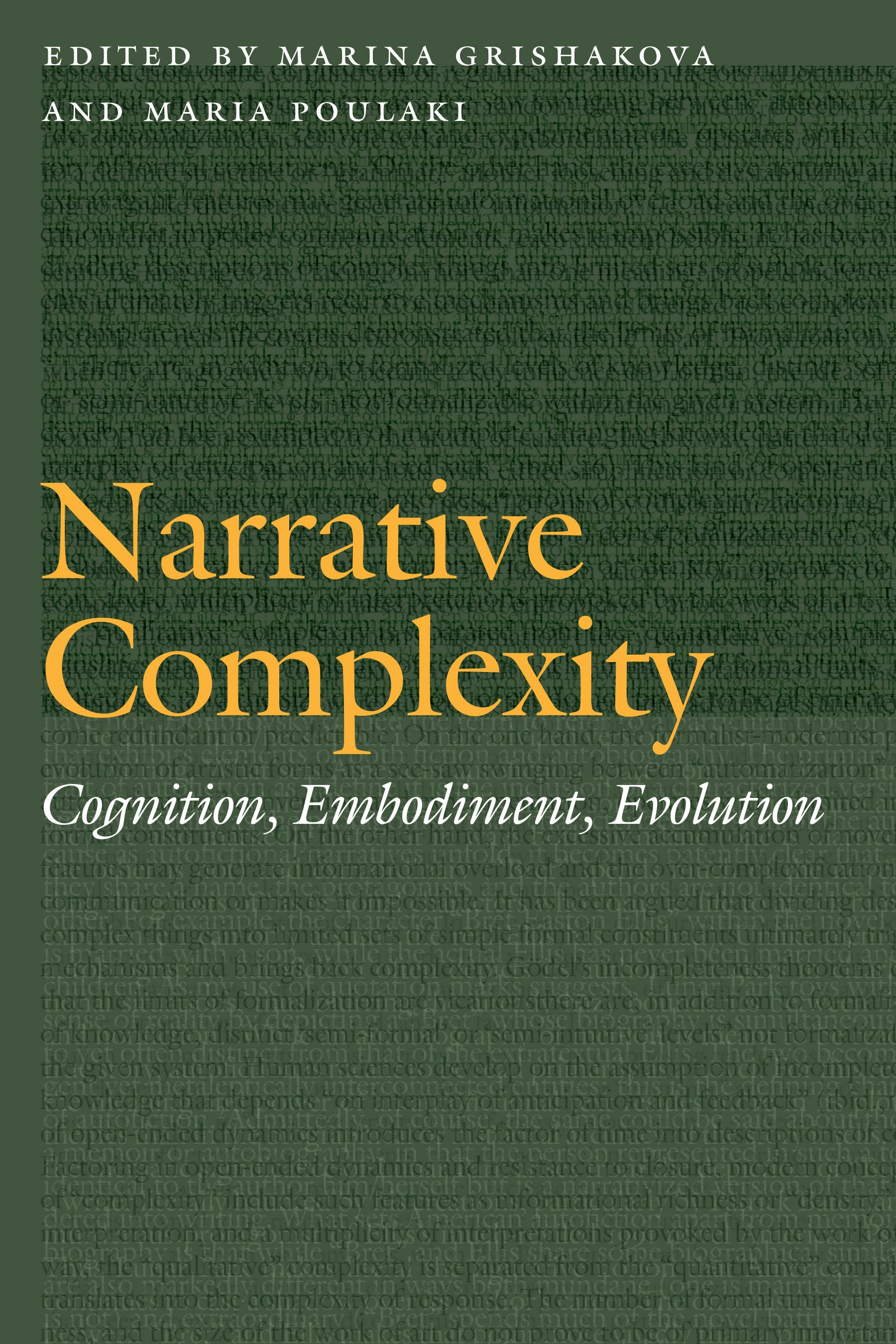 Narrative Complexity - Nebraska Press