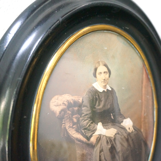 アンティーク 額縁 オーバルフレーム（S277） - アンティーク家具