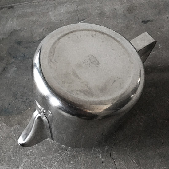 muku＊です/アンティーク/デザインが秀逸なアルミポット muku＊です