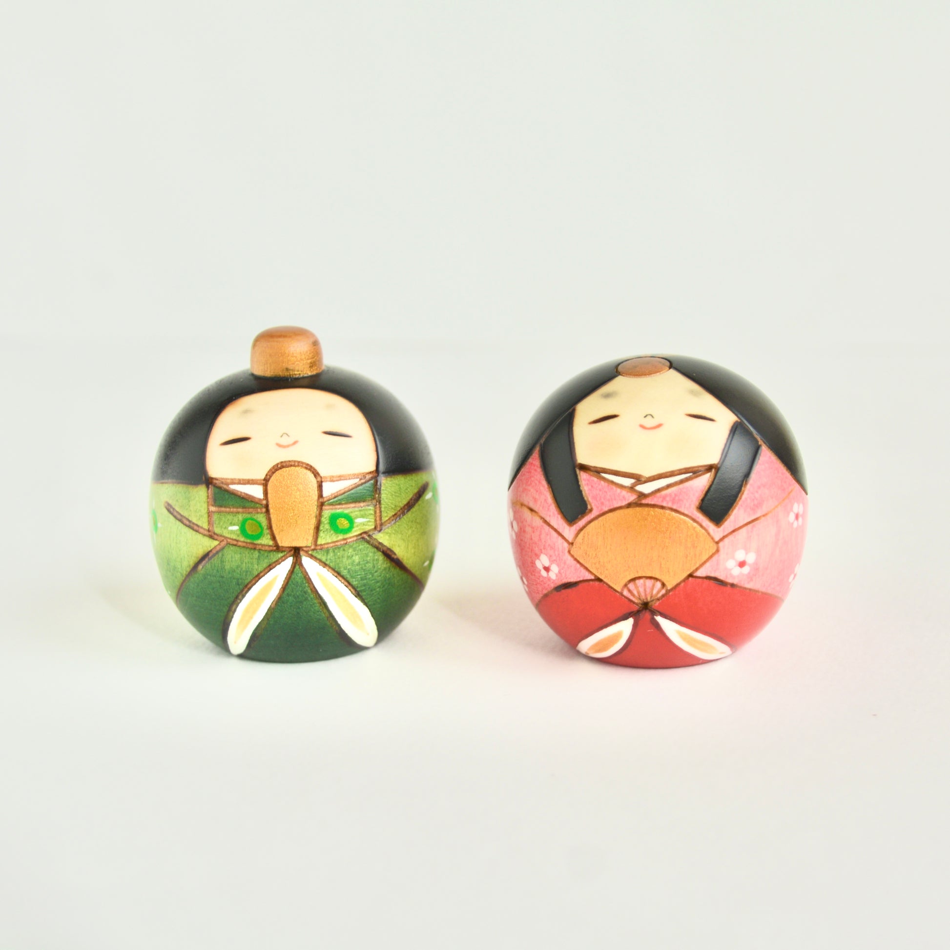 お雛さまこけし つぶら雛｜卯三郎こけし公式オンラインストア