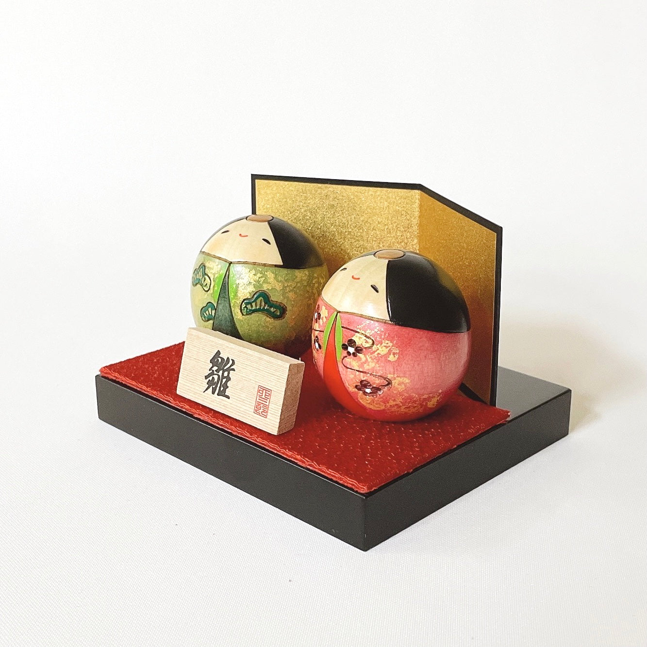 お雛さまこけし しあわせ雛｜卯三郎こけし公式オンラインストア